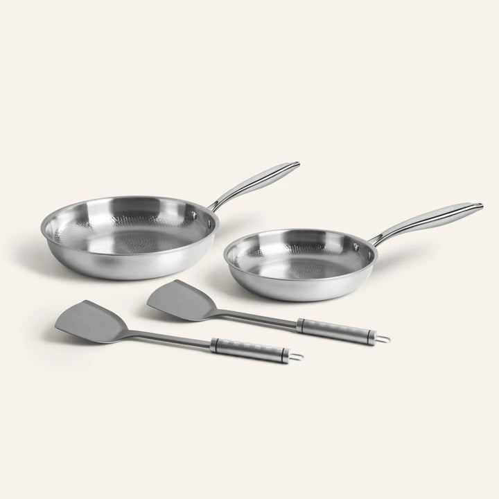 Titanium Hammered Pan Pro Duo Set