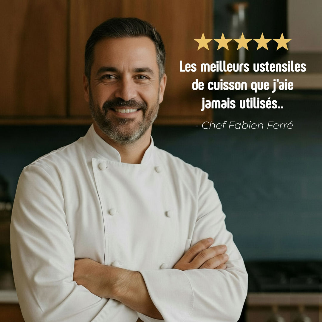 Poêle martelée en titane