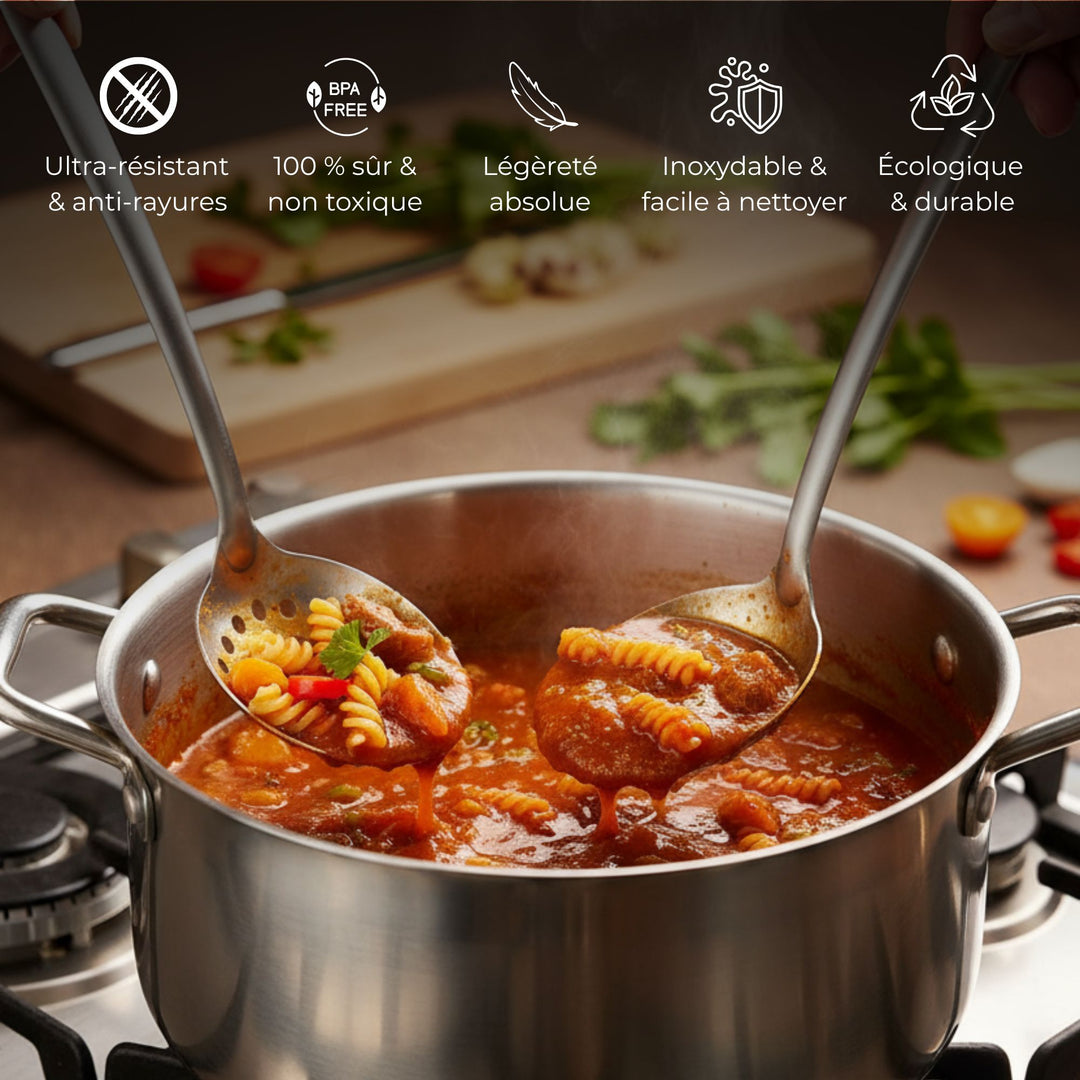 Titanium Utensils Set