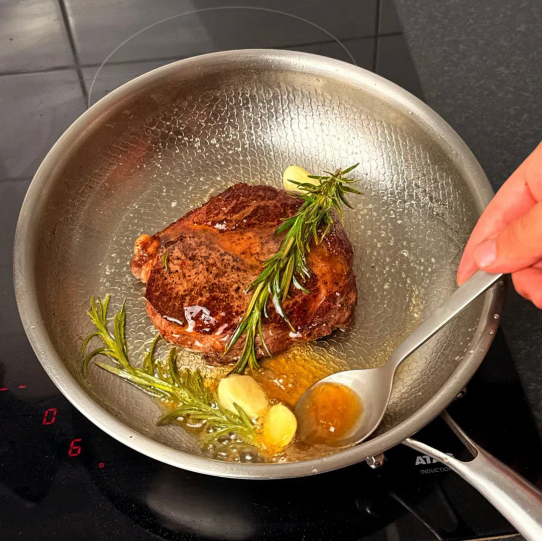 Titanium Hammered Pan